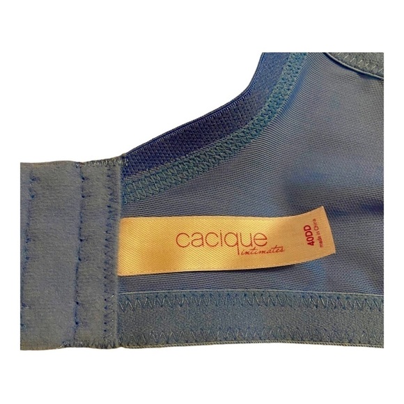 Cacique Blue Lace Bra - Picture 5 of 8